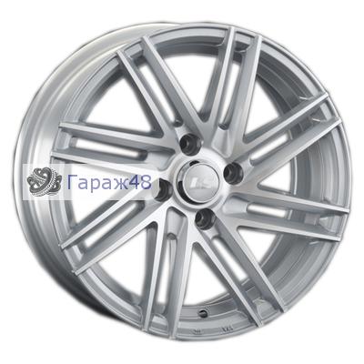 LS 846 R15 / 6.5J PCD 4x100 ET 40 ЦО 73.1 Литые Серебристый полированный